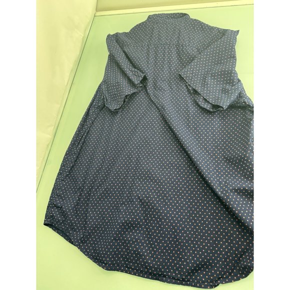 Denim and Supply Ralph Lauren Men Shirt Short Sleeve Star Print Navy Blue XL - Picture 4 of 4